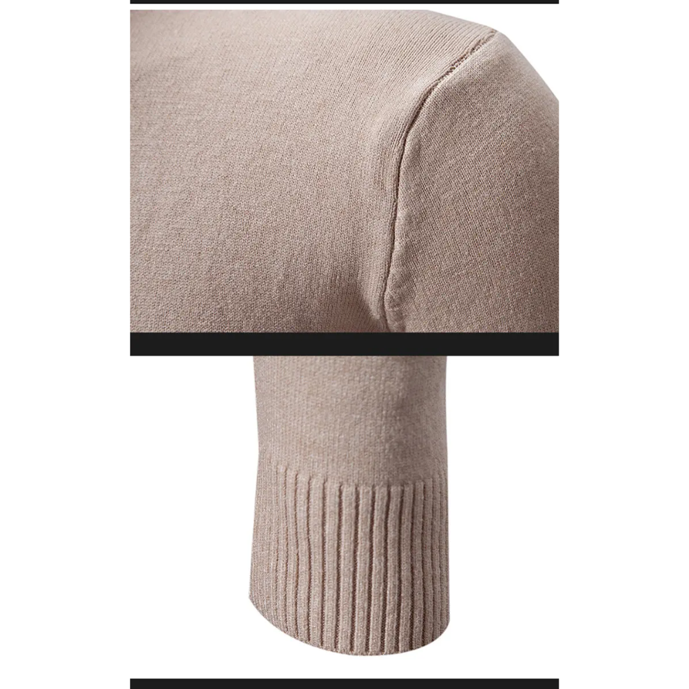 Men’s Knitted Zip Sweater for Winter – Lucas