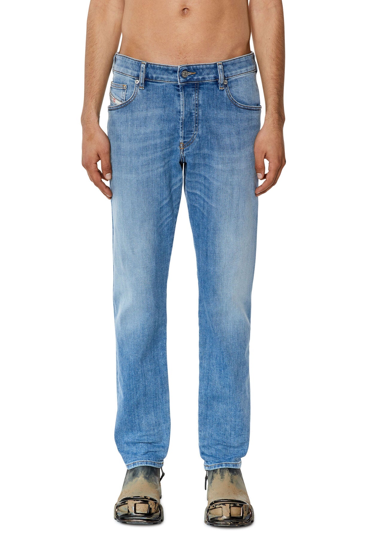 Tapered Fit Denim Jeans with Stretch – Daniel