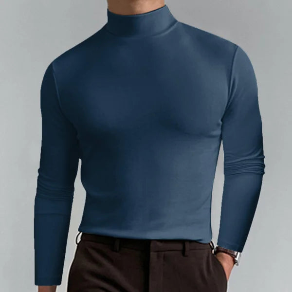 Slim Fit Turtleneck Sweater for Winter Fashion – Oliver