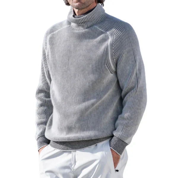 Elegant Wool Blend Turtleneck for Men – Edward