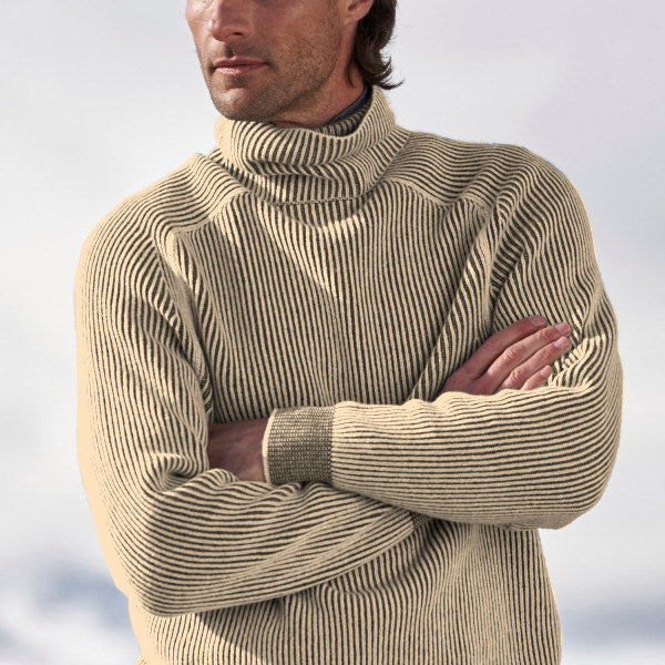 Elegant Wool Blend Turtleneck for Men – Edward