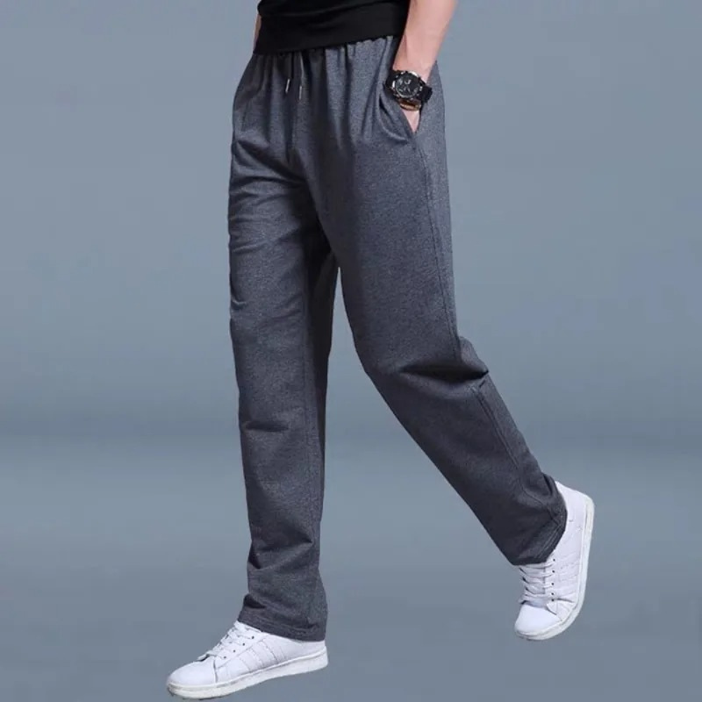 Men's Athletic Jogging Pants with Tapered Fit – Oliver