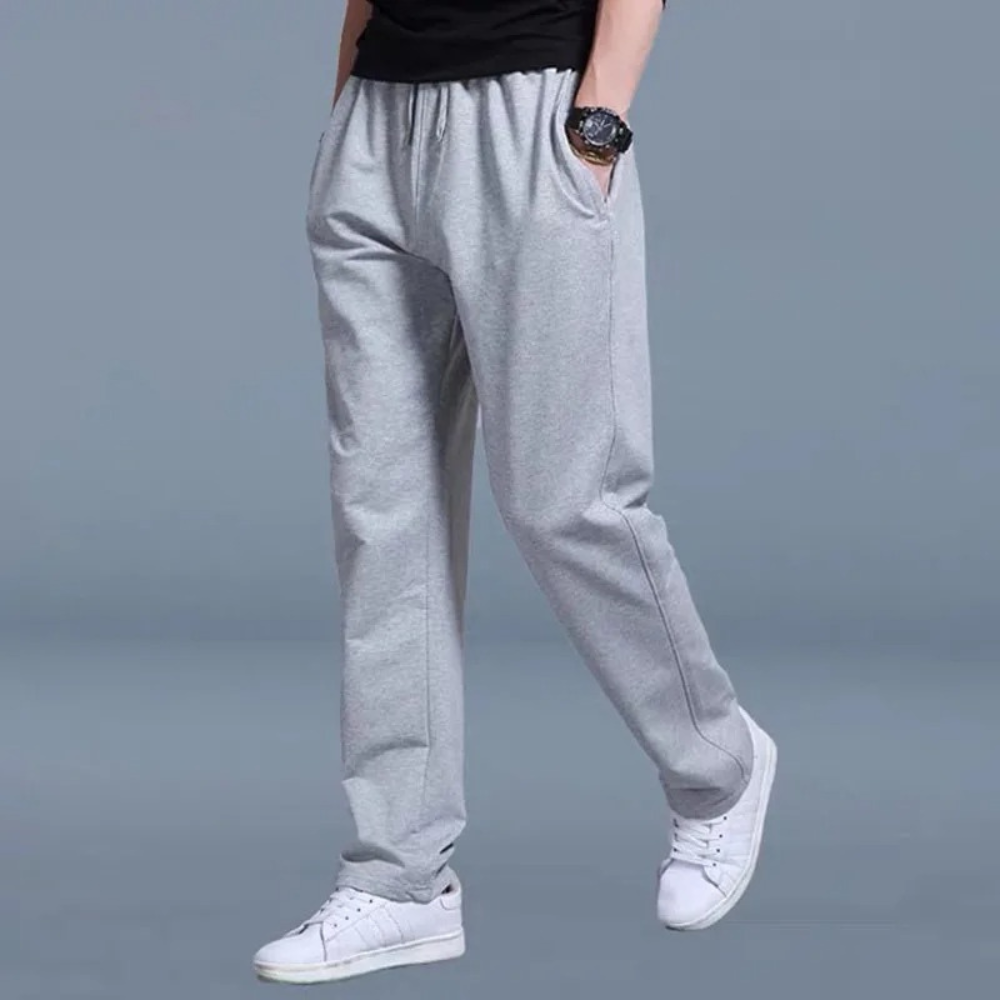 Men's Athletic Jogging Pants with Tapered Fit – Oliver