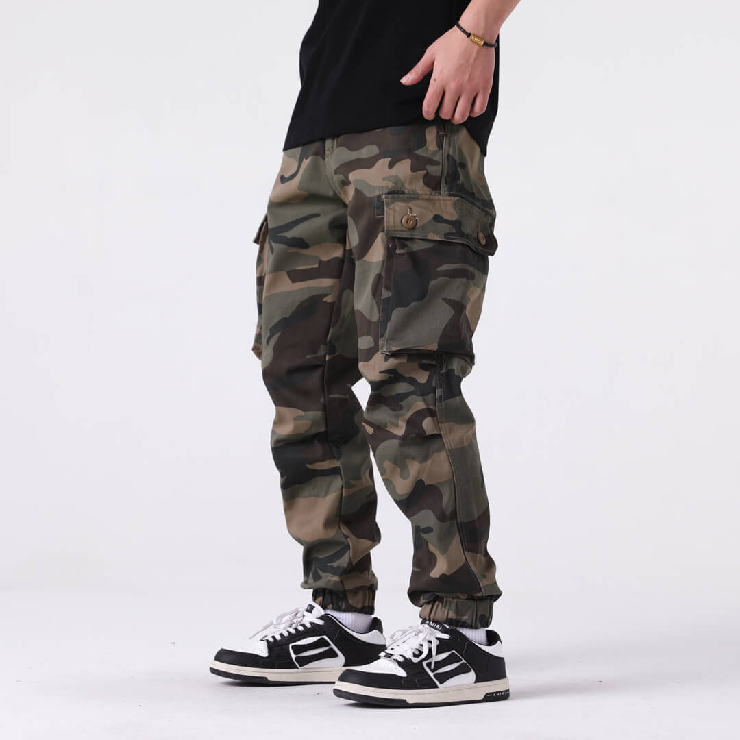 Camo Cargo Pants for Adventure