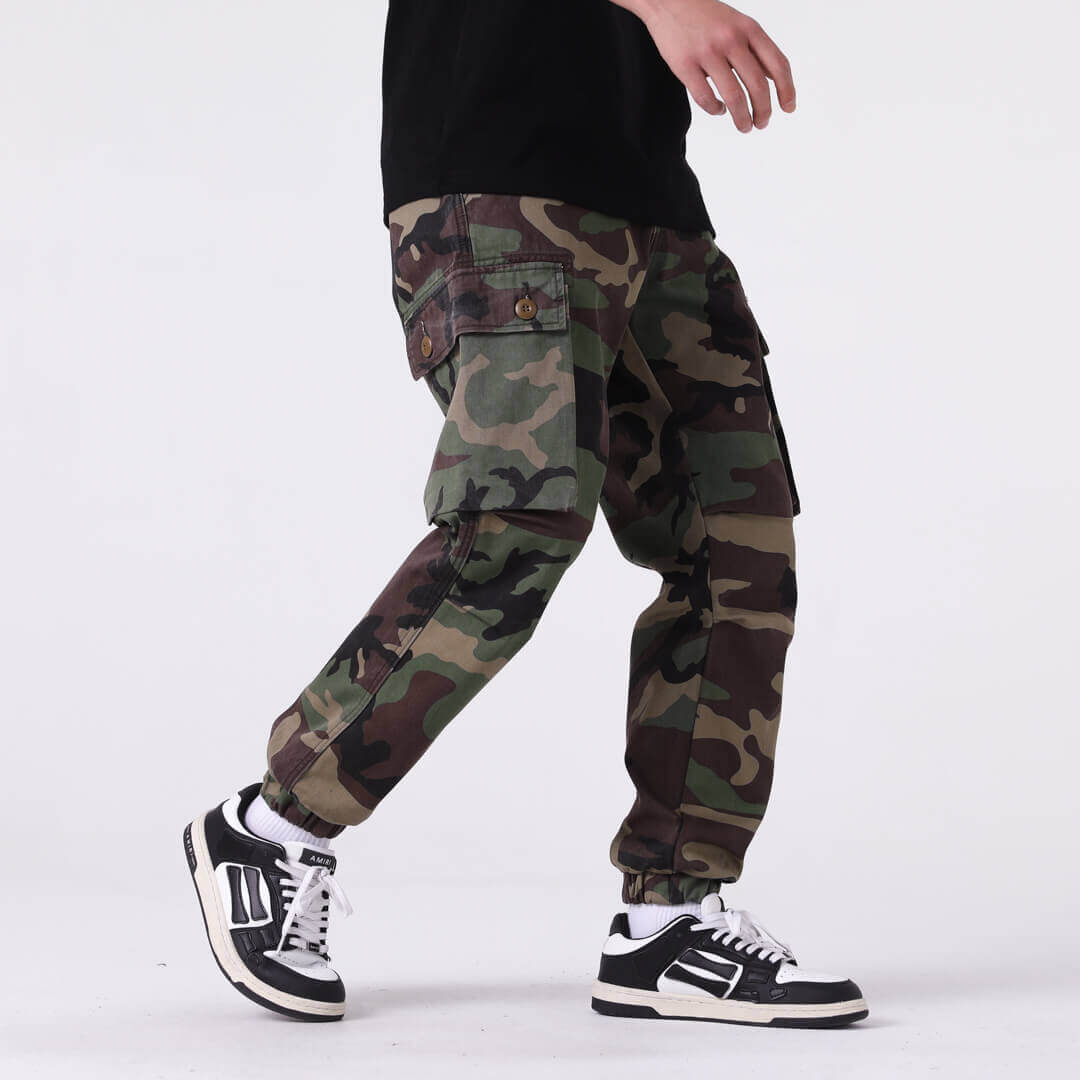 Camo Cargo Pants for Adventure