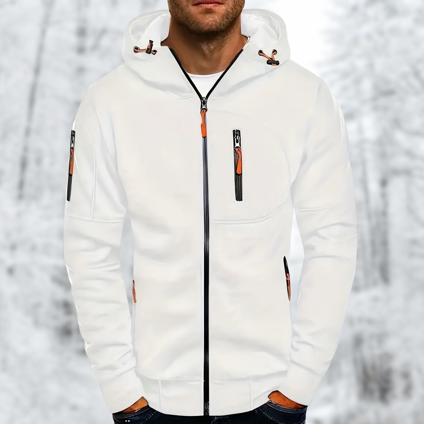 Zipper Hoodie Sweater for Winter – William