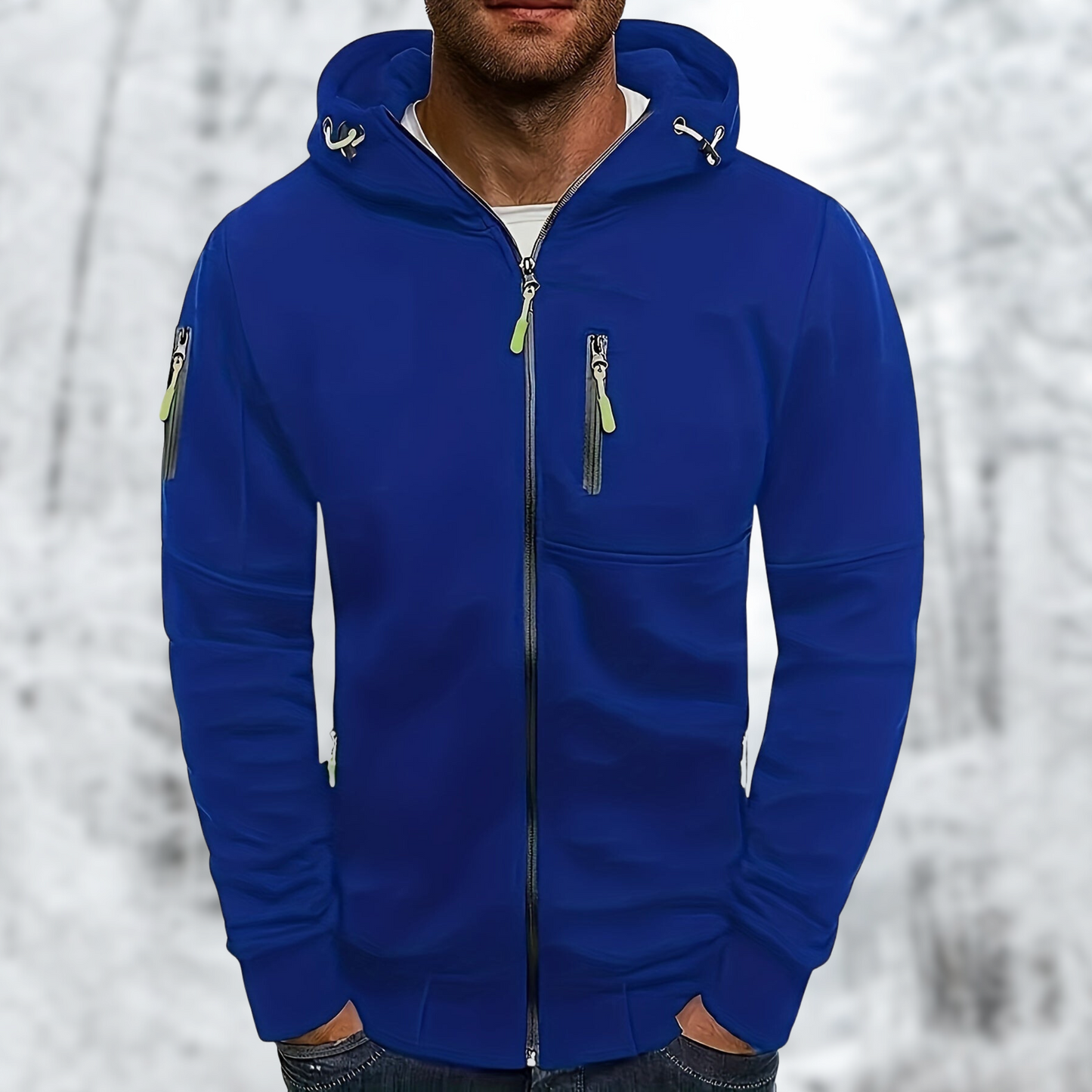 Zipper Hoodie Sweater for Winter – William