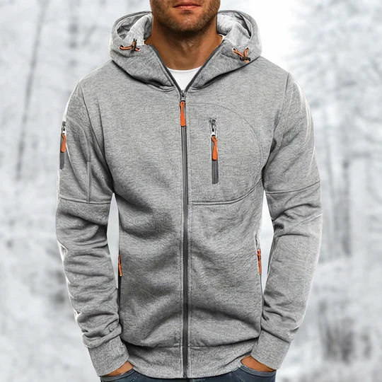 Zipper Hoodie Sweater for Winter – William