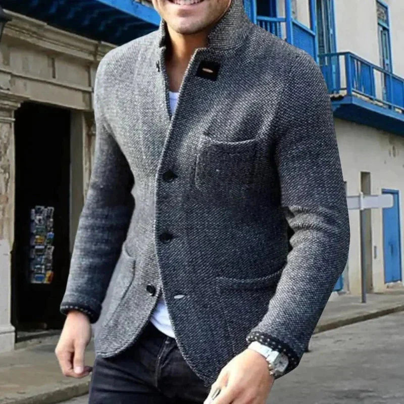 Elegant Cotton Vest for Men’s Layering – Victor
