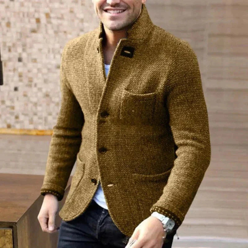 Elegant Cotton Vest for Men’s Layering – Victor