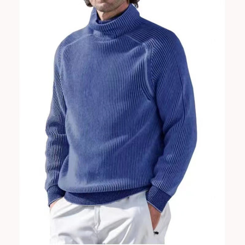 Elegant Wool Blend Turtleneck for Men – Edward