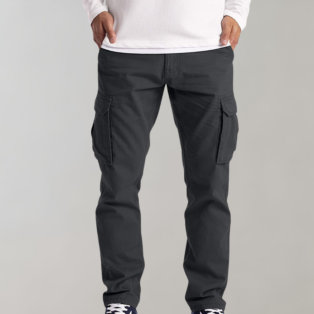 Men's Sustainable Cargo Pants with Multi Pockets – Ethan