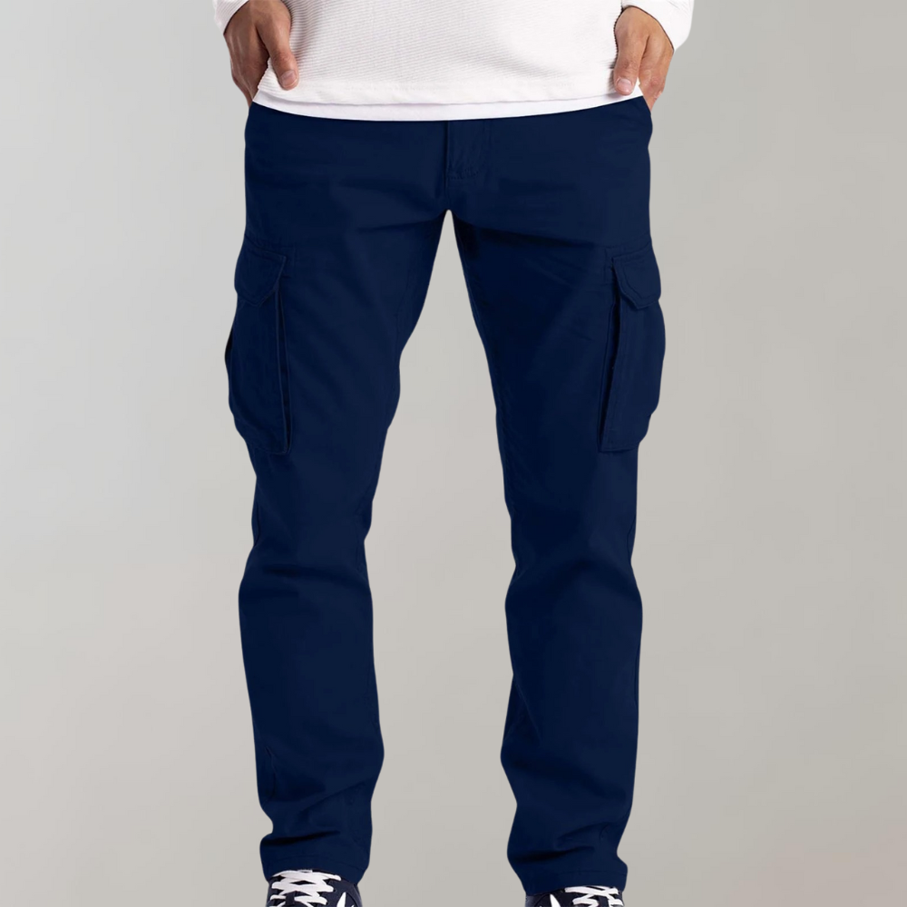 Men's Sustainable Cargo Pants with Multi Pockets – Ethan