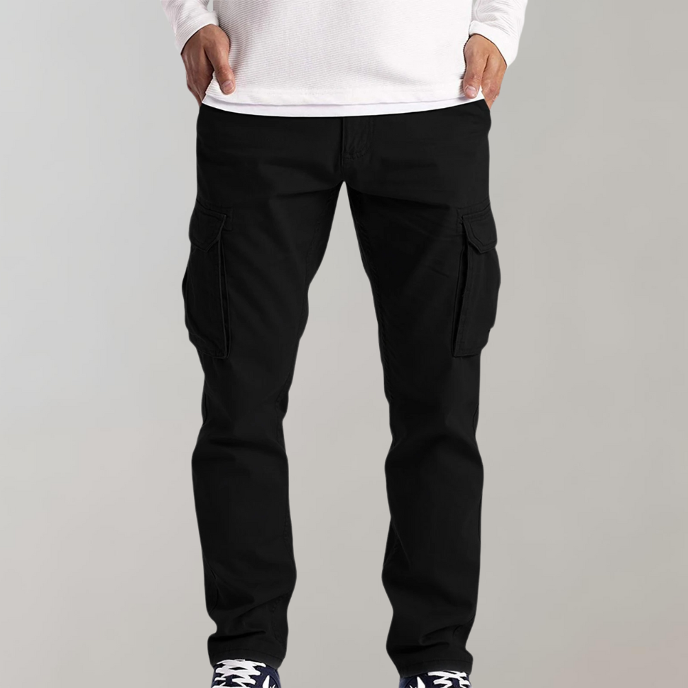Men's Sustainable Cargo Pants with Multi Pockets – Ethan