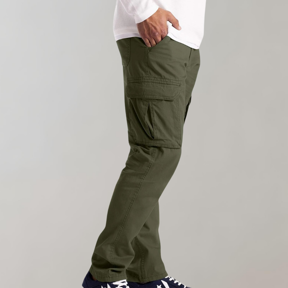 Men's Sustainable Cargo Pants with Multi Pockets – Ethan
