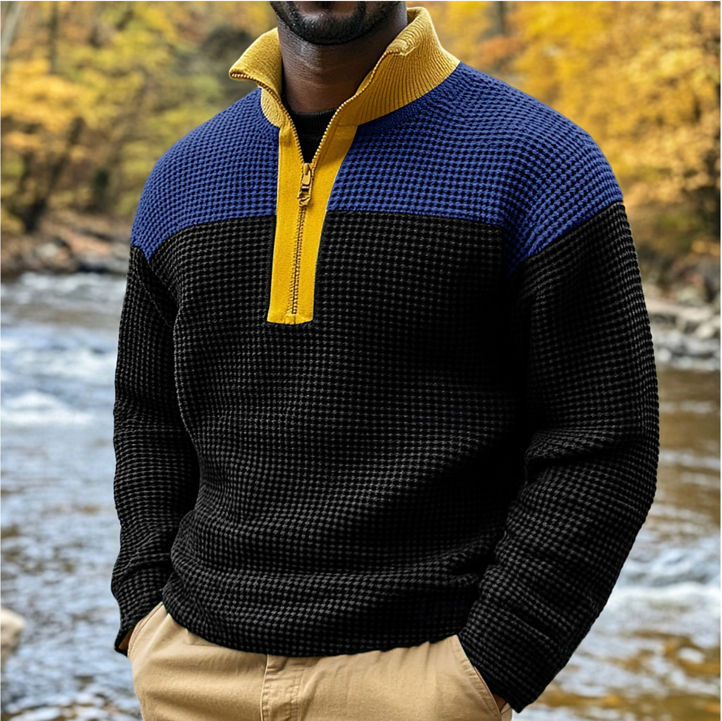 Casual Round Neck Sweater for Everyday Wear – Cornelius