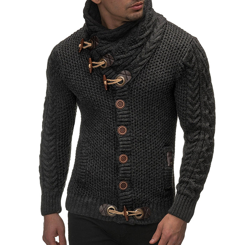 Men’s Casual Cardigan, Stylish & Versatile – Frederick