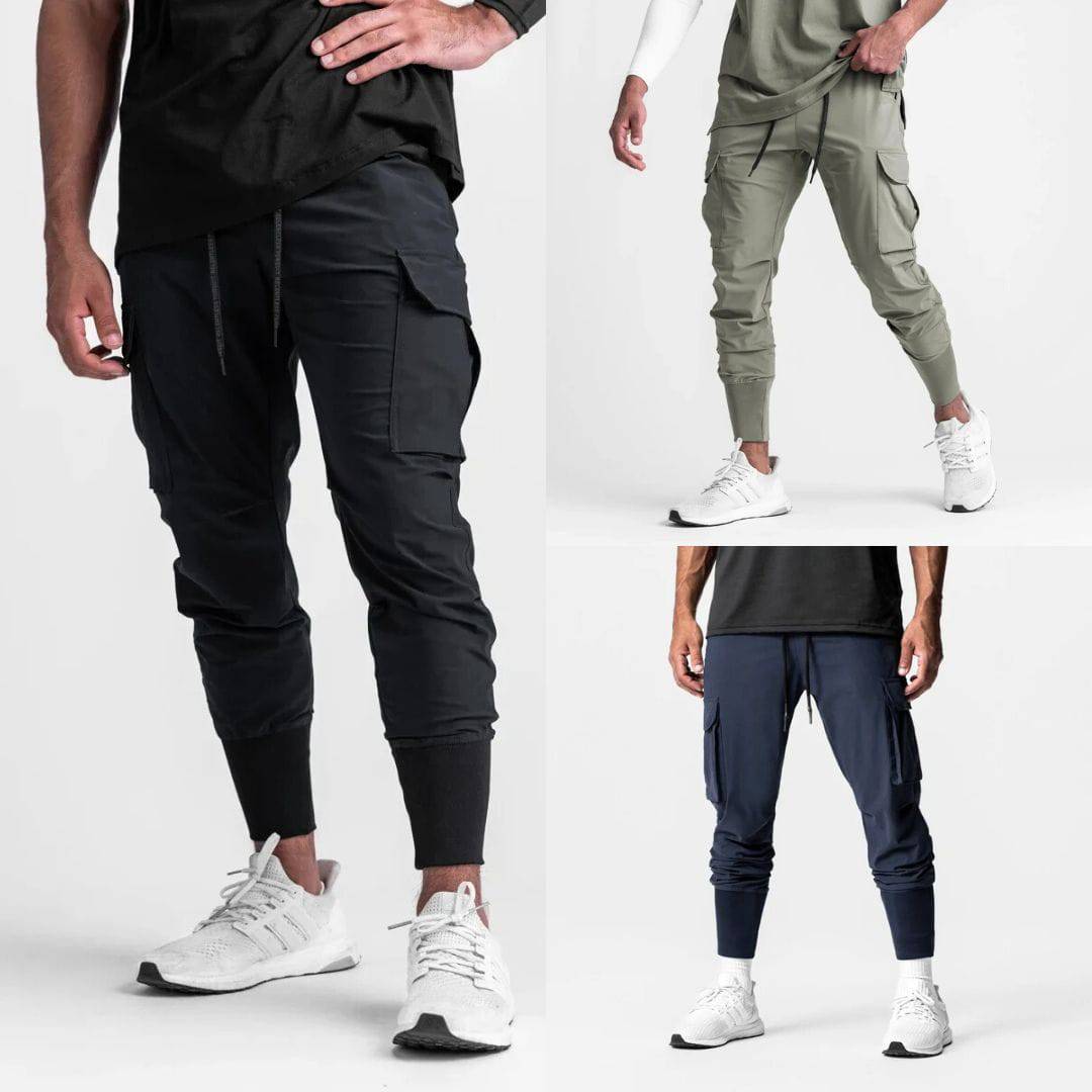 Men's Urban Cargo Joggers with Drawstring Waist – Jack
