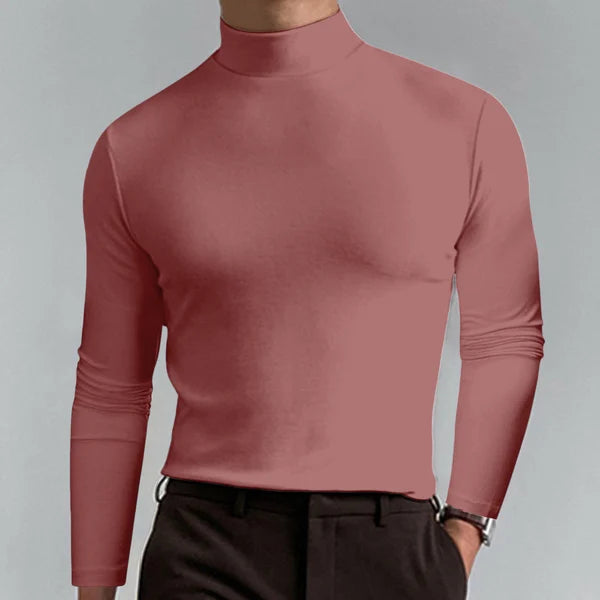 Slim Fit Turtleneck Sweater for Winter Fashion – Oliver