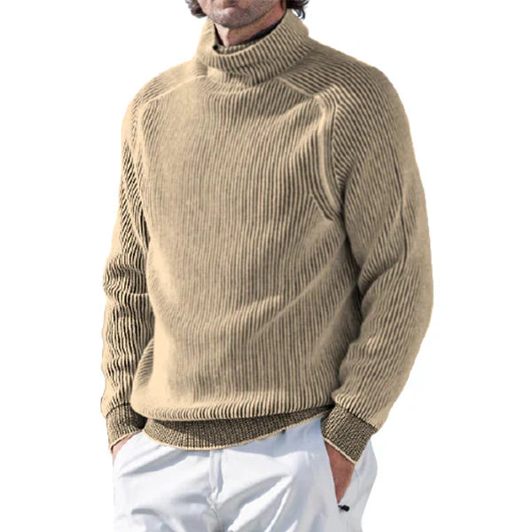 Elegant Wool Blend Turtleneck for Men – Edward