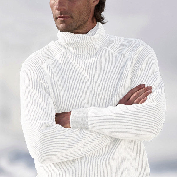 Elegant Wool Blend Turtleneck for Men – Edward