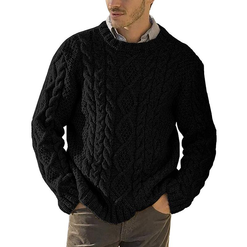Warm Knitted Winter Sweater for Men – Robert