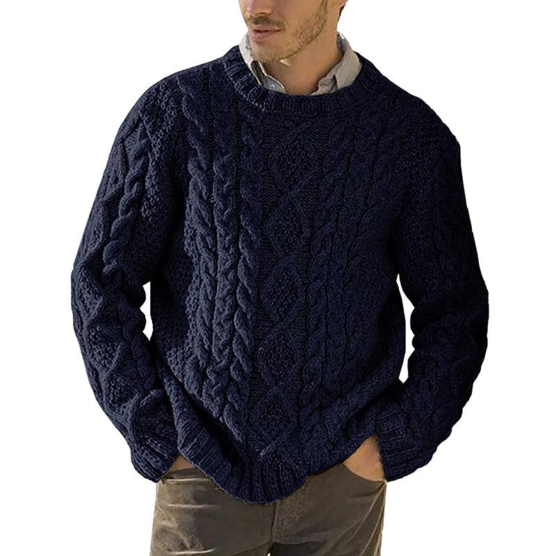Warm Knitted Winter Sweater for Men – Robert