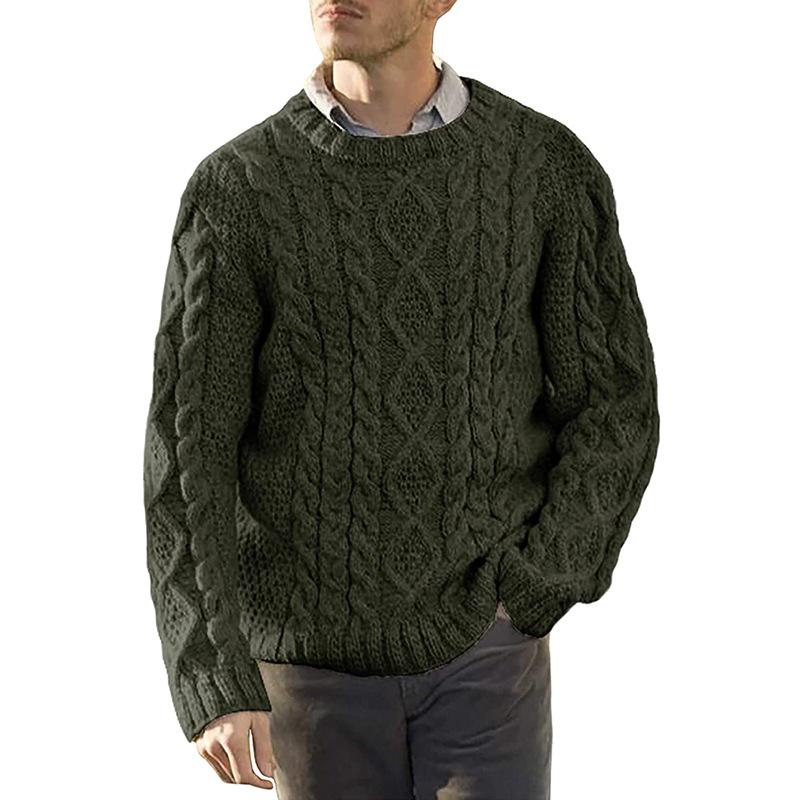 Warm Knitted Winter Sweater for Men – Robert