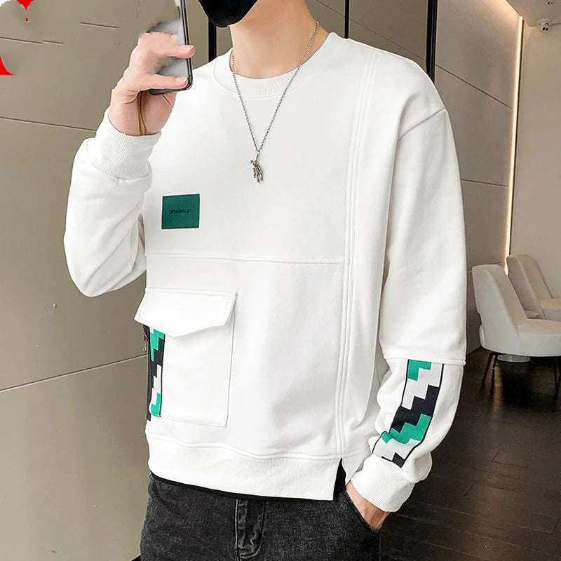 Noah - Casual pocketed crewneck sweaters