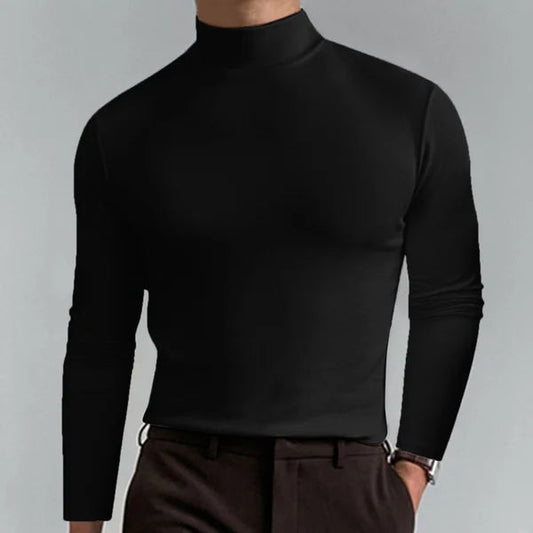Slim Fit Turtleneck Sweater for Winter Fashion – Oliver