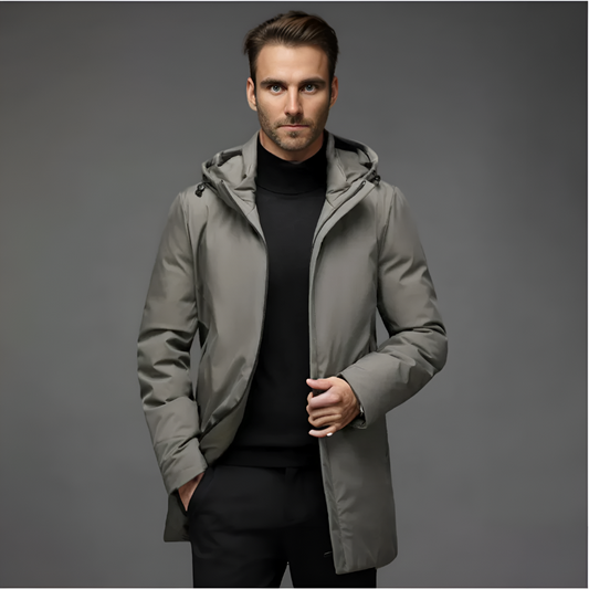 Trendy jacket with hood