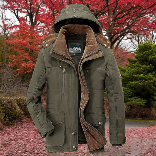Stylish cargo jacket with smart pockets