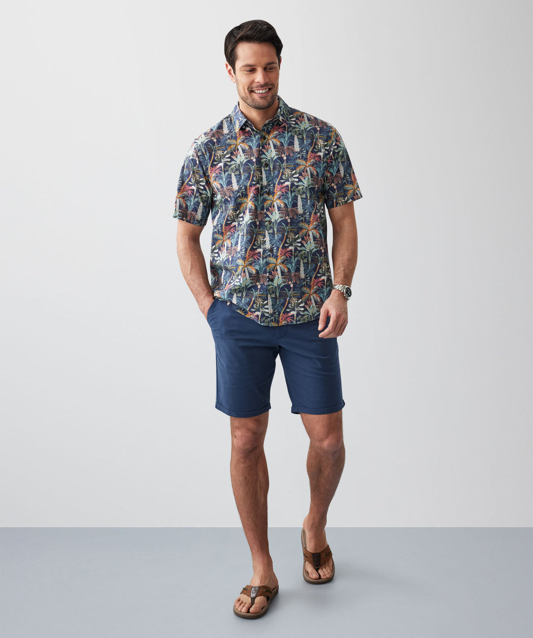 Jungle Vibes-Short Sleeve Shirt