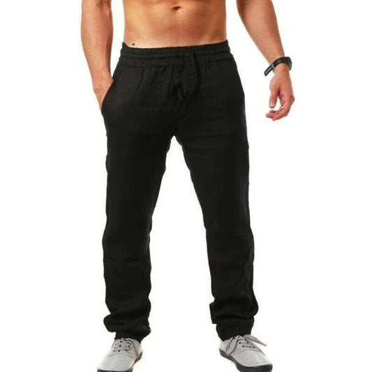 Men's Lightweight Linen Summer Trousers for Comfort – Ryan