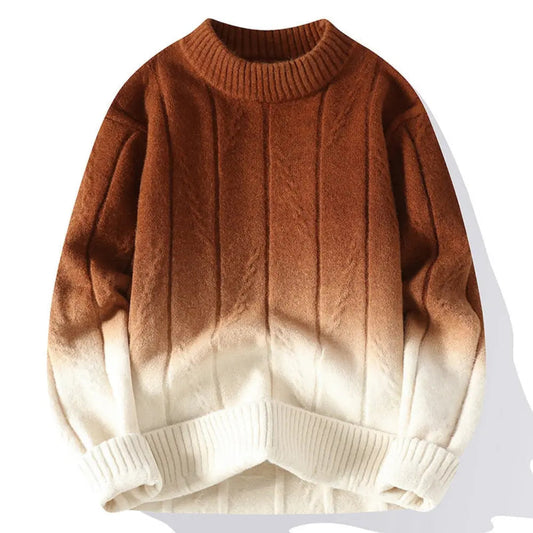 Luxurious Knit Crew Neck Sweater