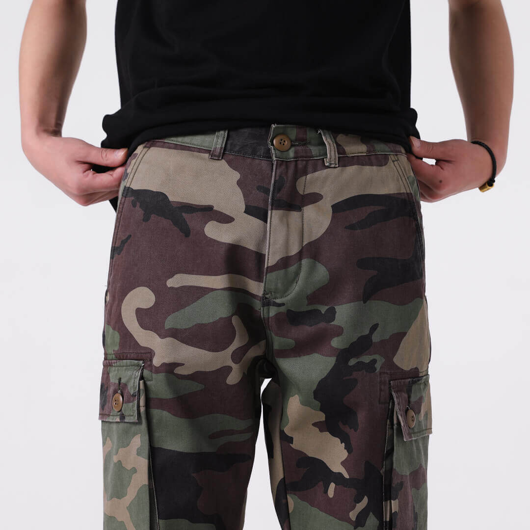 Camo Cargo Pants for Adventure