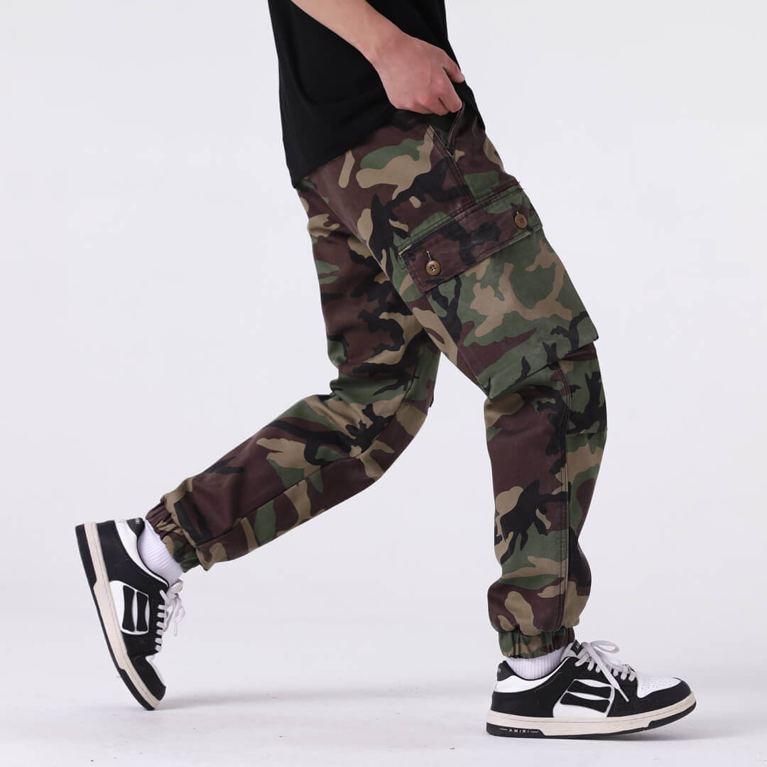 Camo Cargo Pants for Adventure
