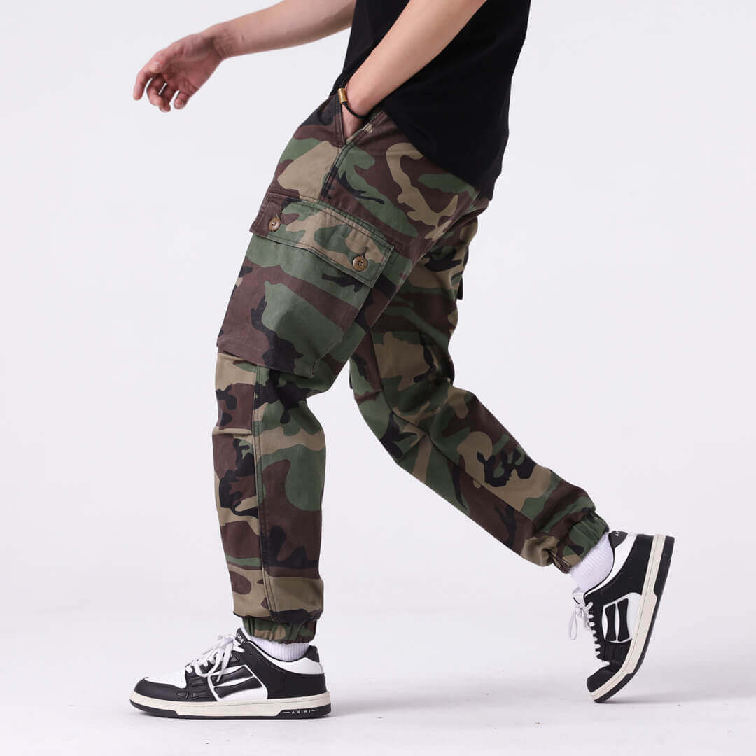 Camo Cargo Pants for Adventure