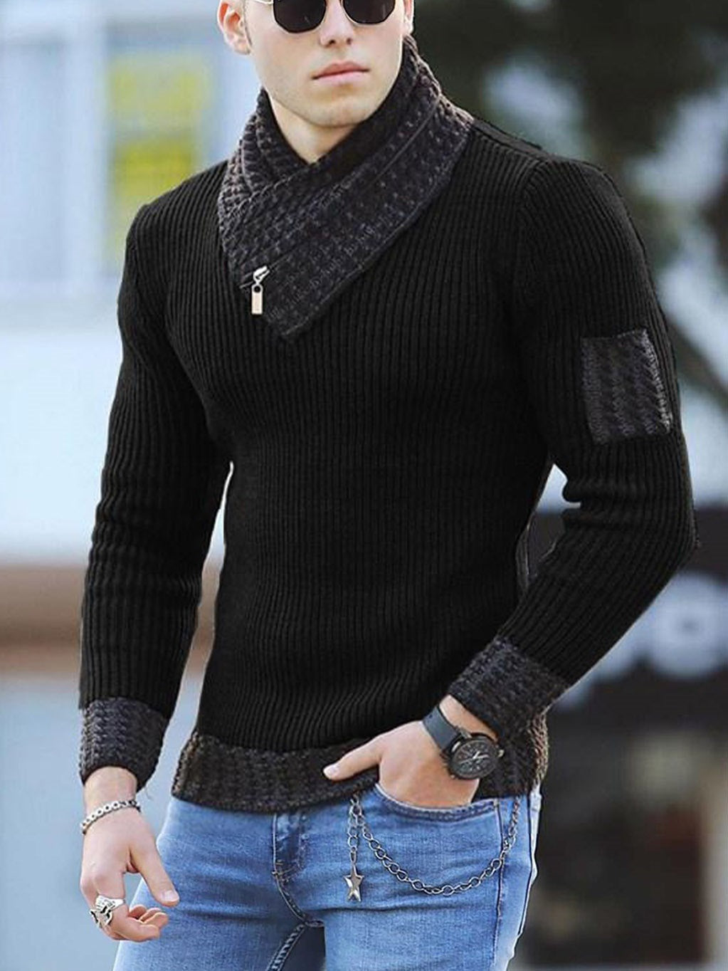 Lightweight Cotton Sweater for Men – Ricky