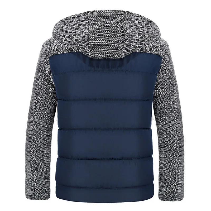 Men's Winter Jacket with Hood for Cold Weather – Daniel