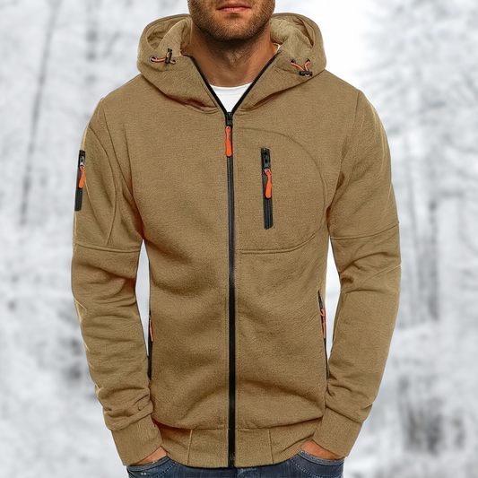 Zipper Hoodie Sweater for Winter – William