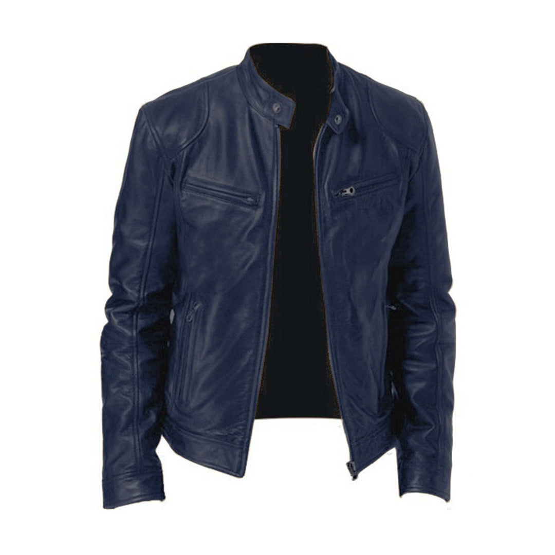 Versatile Leather Jacket Men All Season Wear – Eli