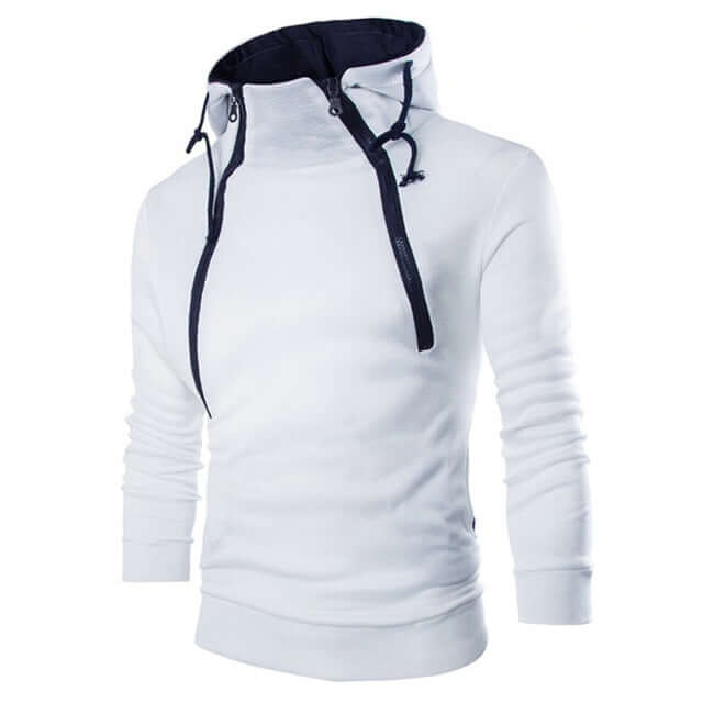 Wesleye | Zip Hoodie Mens | High Collar