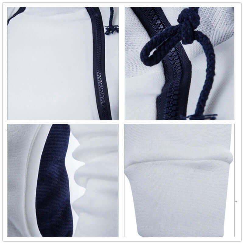 Wesleye | Zip Hoodie Mens | High Collar