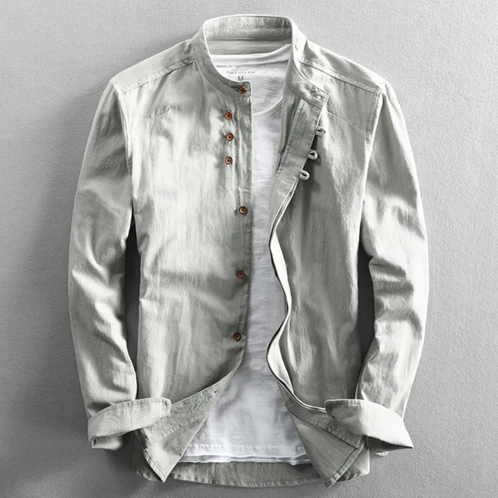 Luxe Shirt with Short Collar