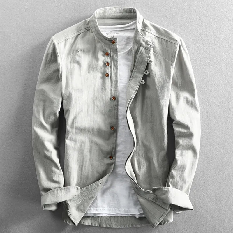 Luxe Shirt with Short Collar