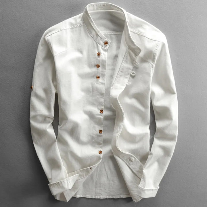 Luxe Shirt with Short Collar