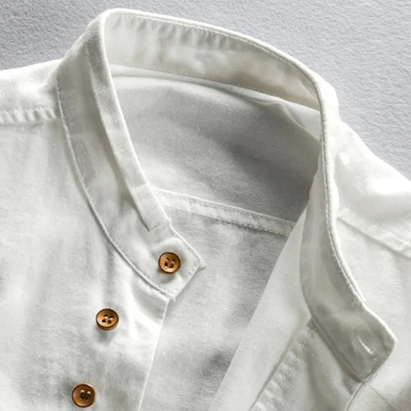Luxe Shirt with Short Collar