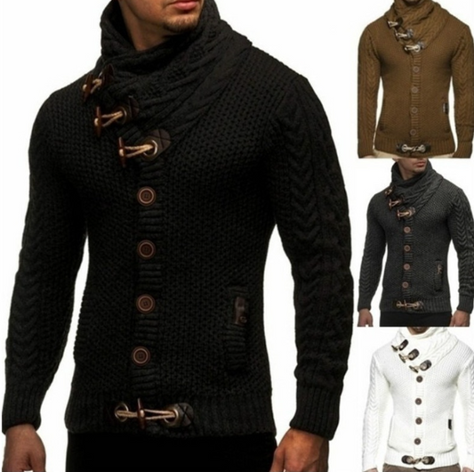 Men’s Casual Cardigan, Stylish & Versatile – Frederick