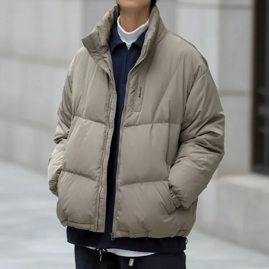 Quilted Winter Jacket for Men – Warm & Water-Repellent – Ethan